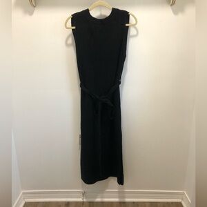 NWT Black Sweater Knit Tank Dress